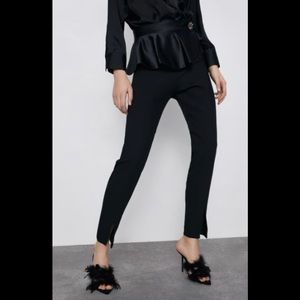Zara peplum pants